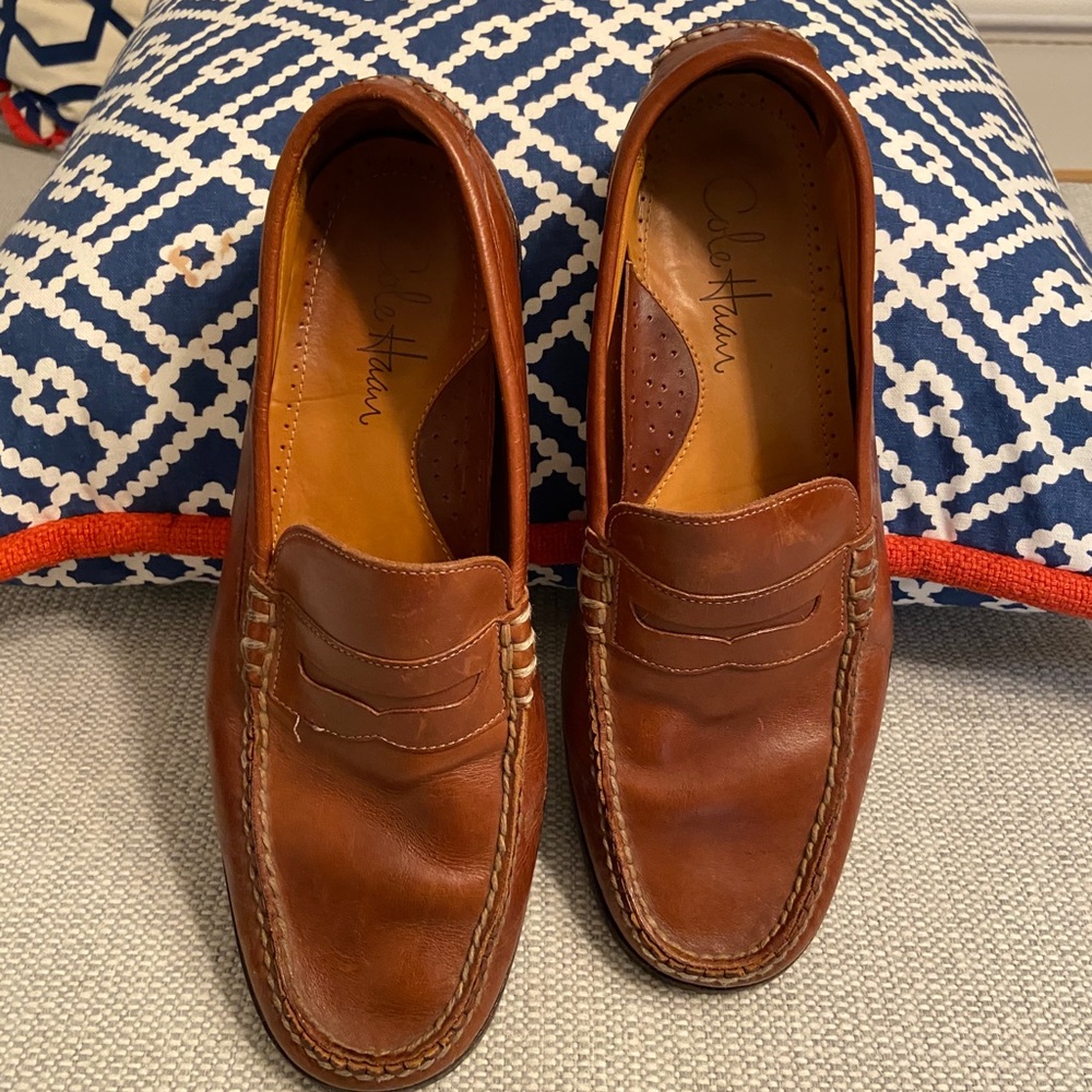 ❌OWL❌ Men’s Cole Haan brown soft leather shoes